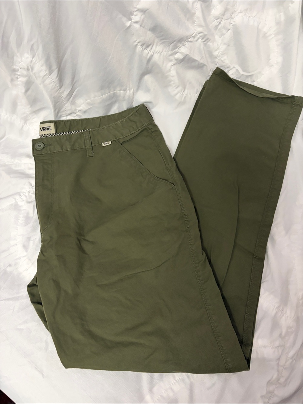 Vans Olive Green Men's Chino Pants